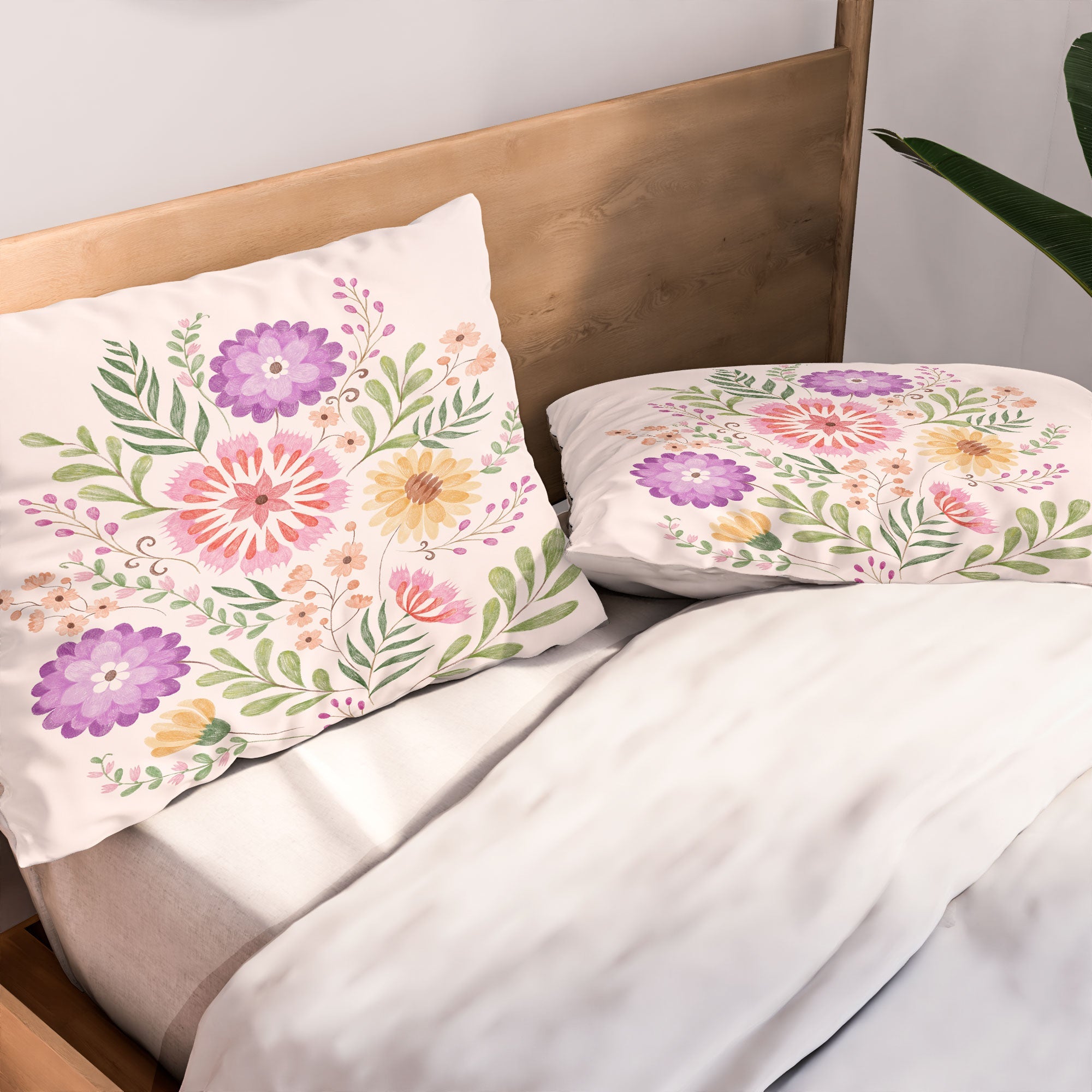 Pimlada Phuapradit Wild Bouquet 1 Pillow Shams