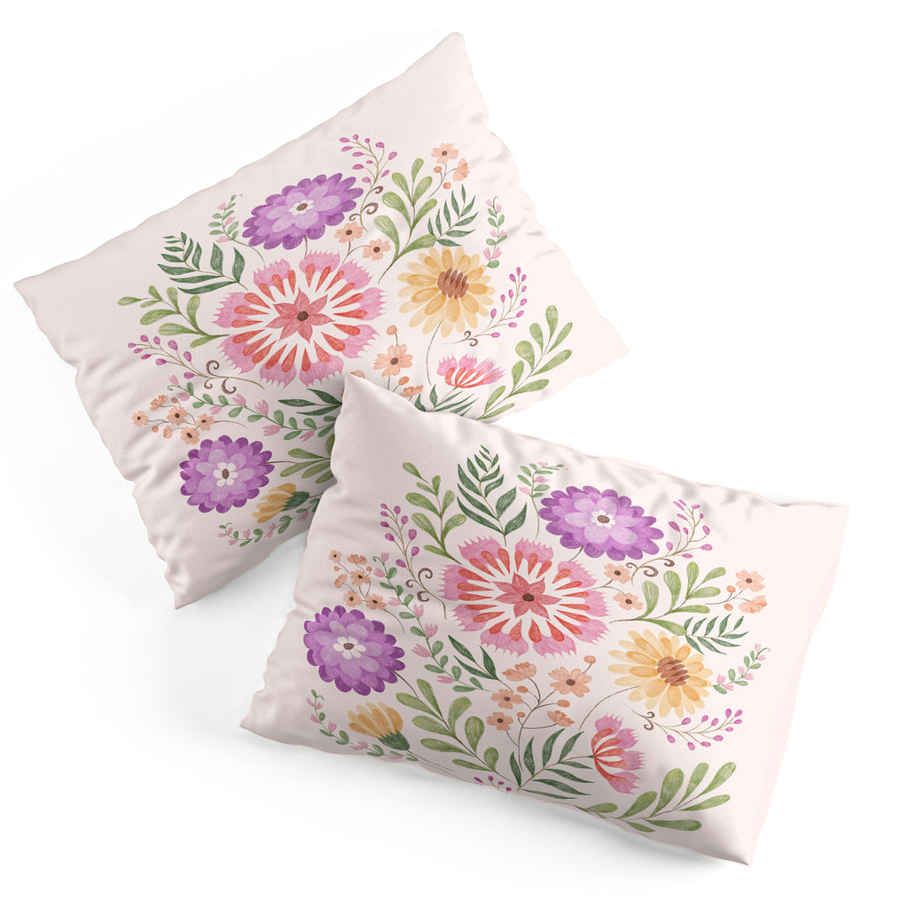 Pimlada Phuapradit Wild Bouquet 1 Pillow Shams