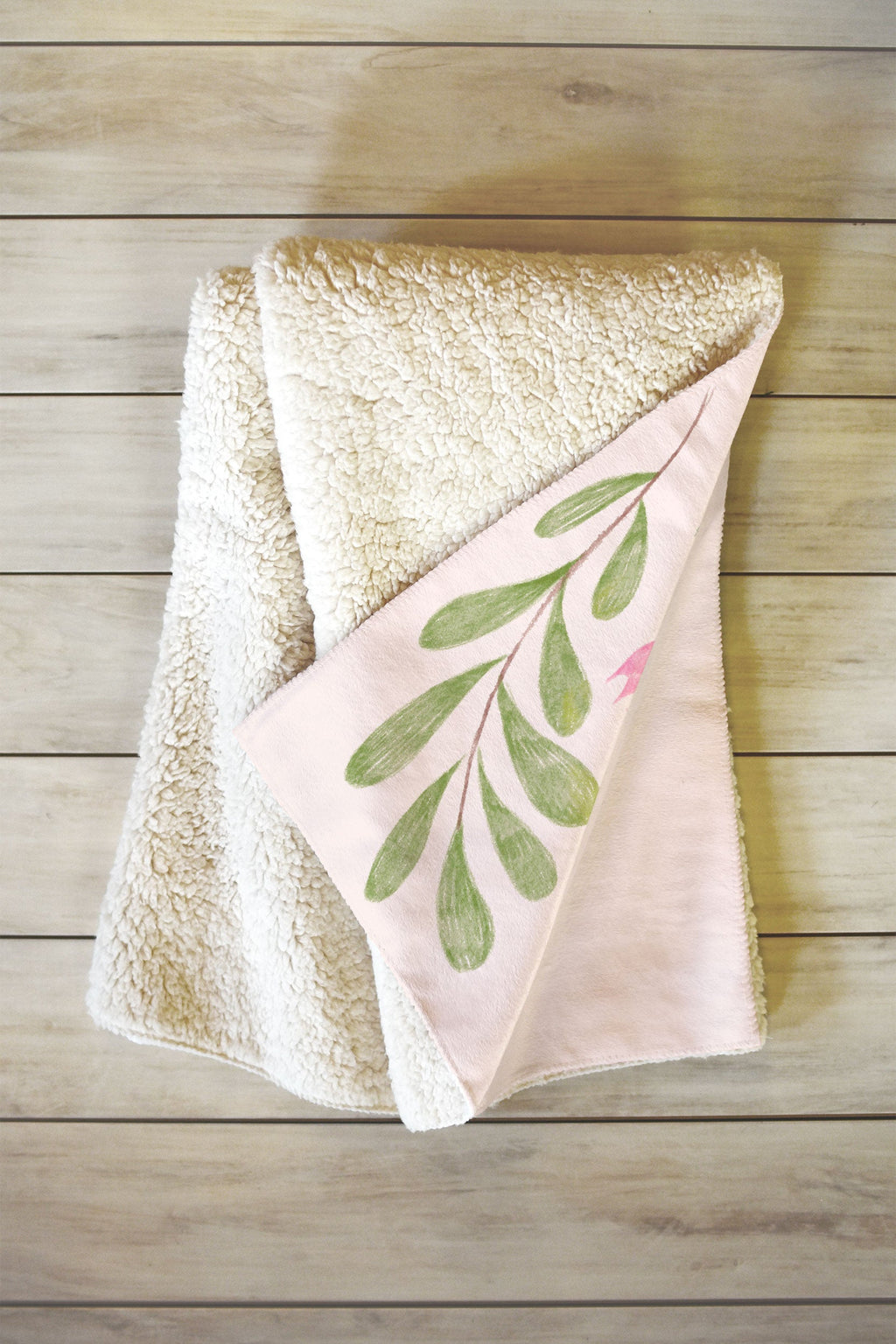 Pimlada Phuapradit Wild Bouquet 1 Fleece Throw Blanket