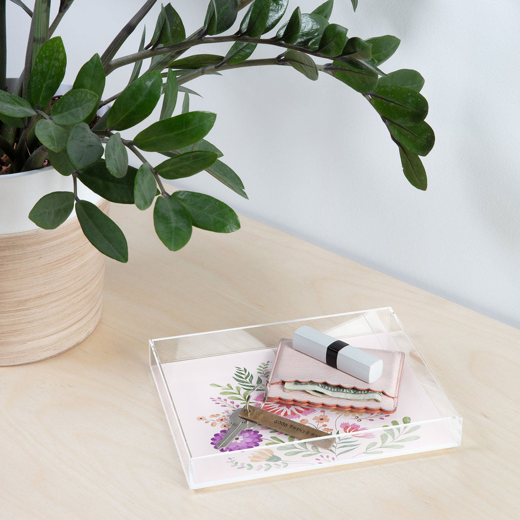Pimlada Phuapradit Wild Bouquet 1 Acrylic Tray