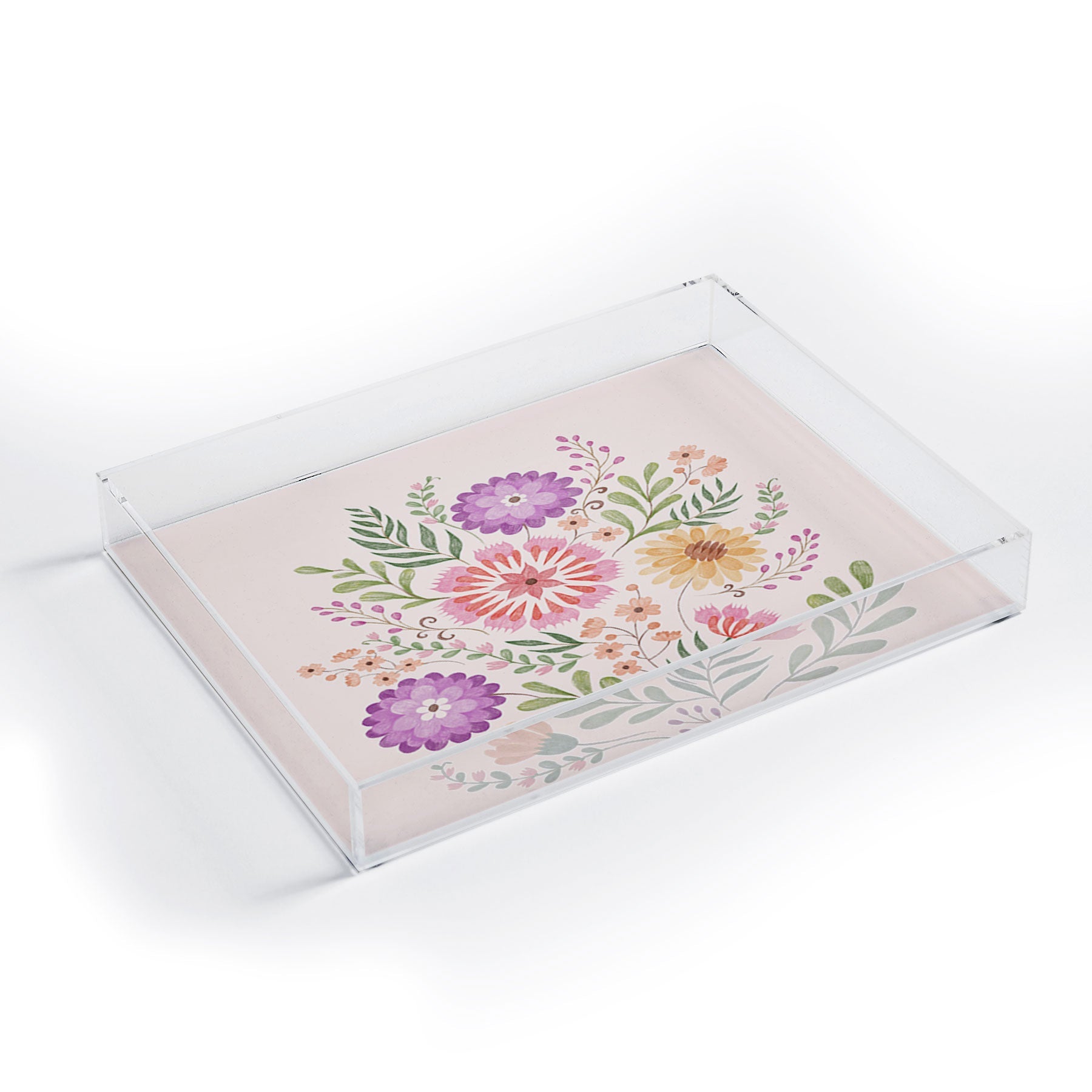 Pimlada Phuapradit Wild Bouquet 1 Acrylic Tray