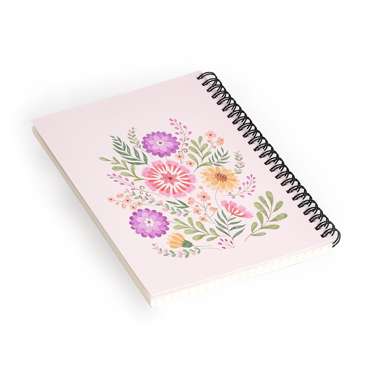 Pimlada Phuapradit Wild Bouquet 1 Spiral Notebook