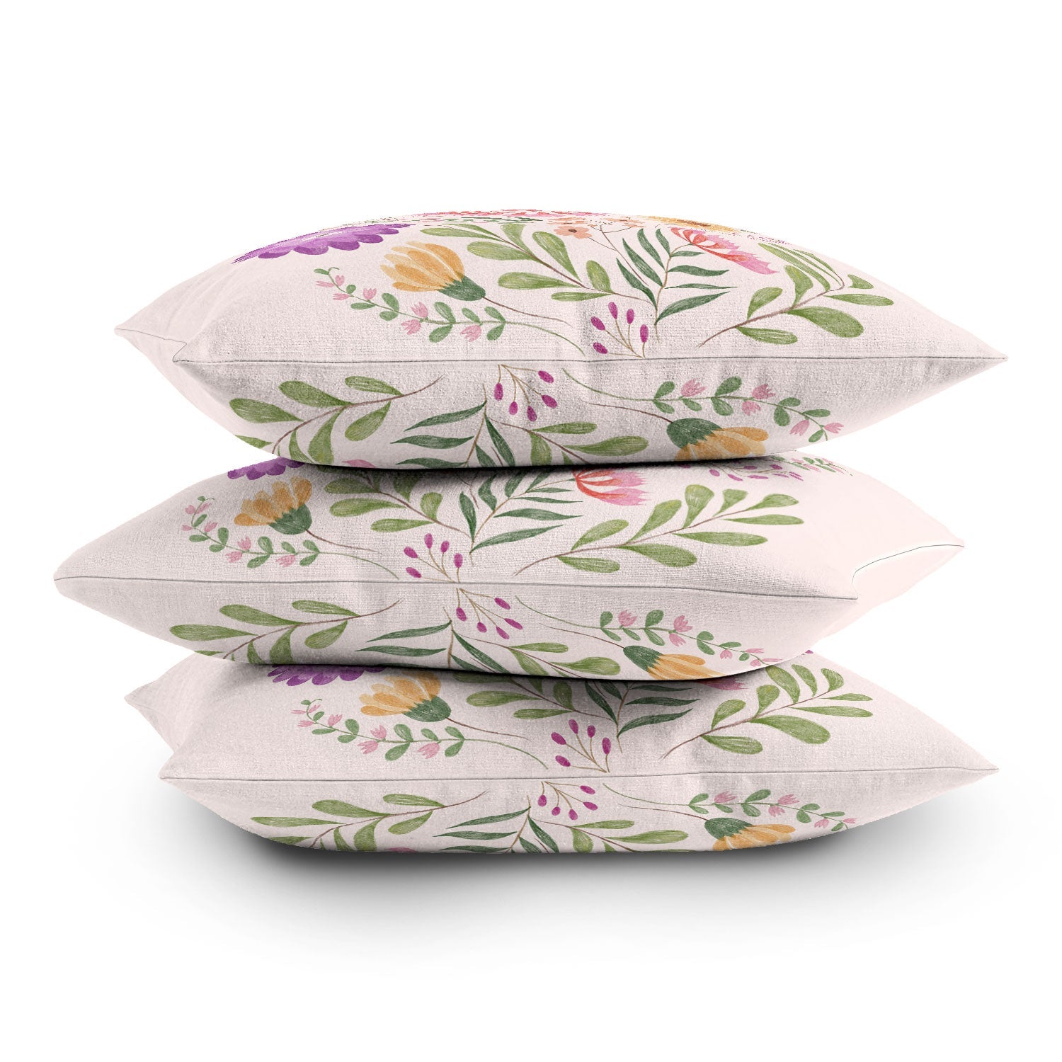 Pimlada Phuapradit Wild Bouquet 1 Throw Pillow
