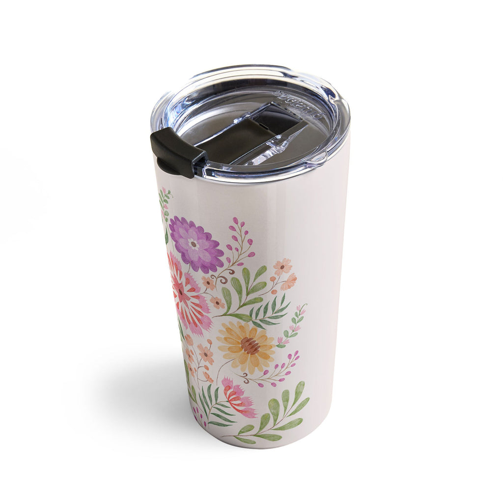 Pimlada Phuapradit Wild Bouquet 1 Travel Mug