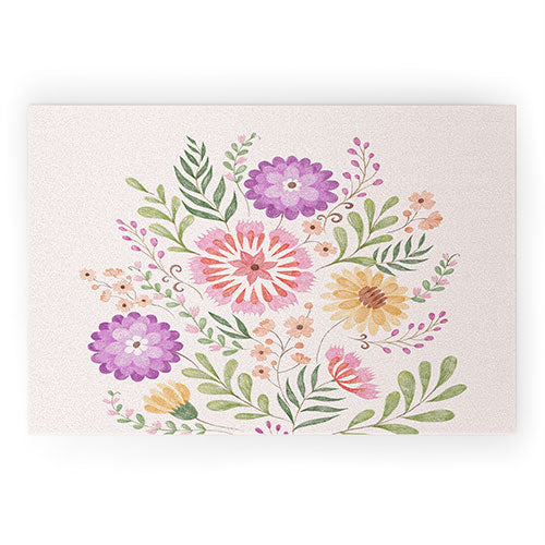 Pimlada Phuapradit Wild Bouquet 1 Welcome Mat