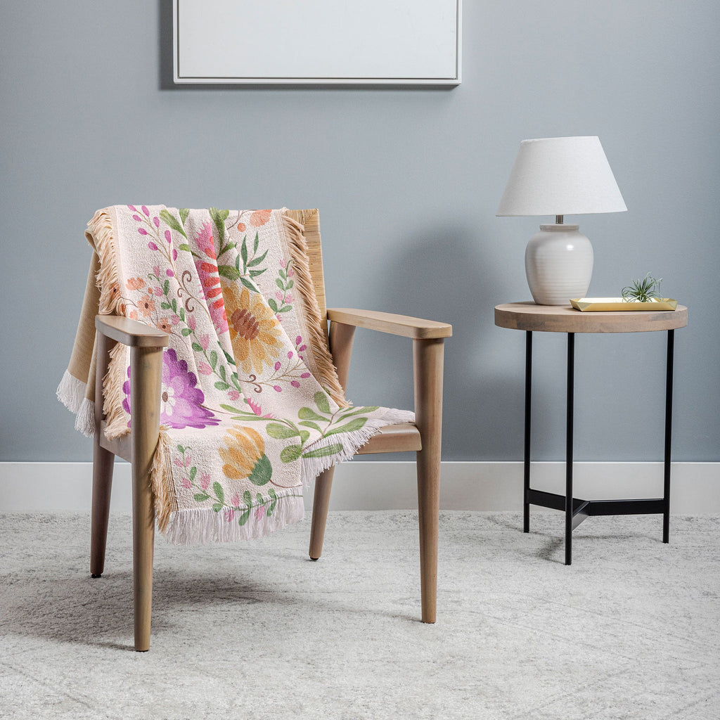 Pimlada Phuapradit Wild Bouquet 1 Throw Blanket