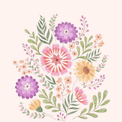 Pimlada Phuapradit Wild Bouquet 1 Shower Curtain