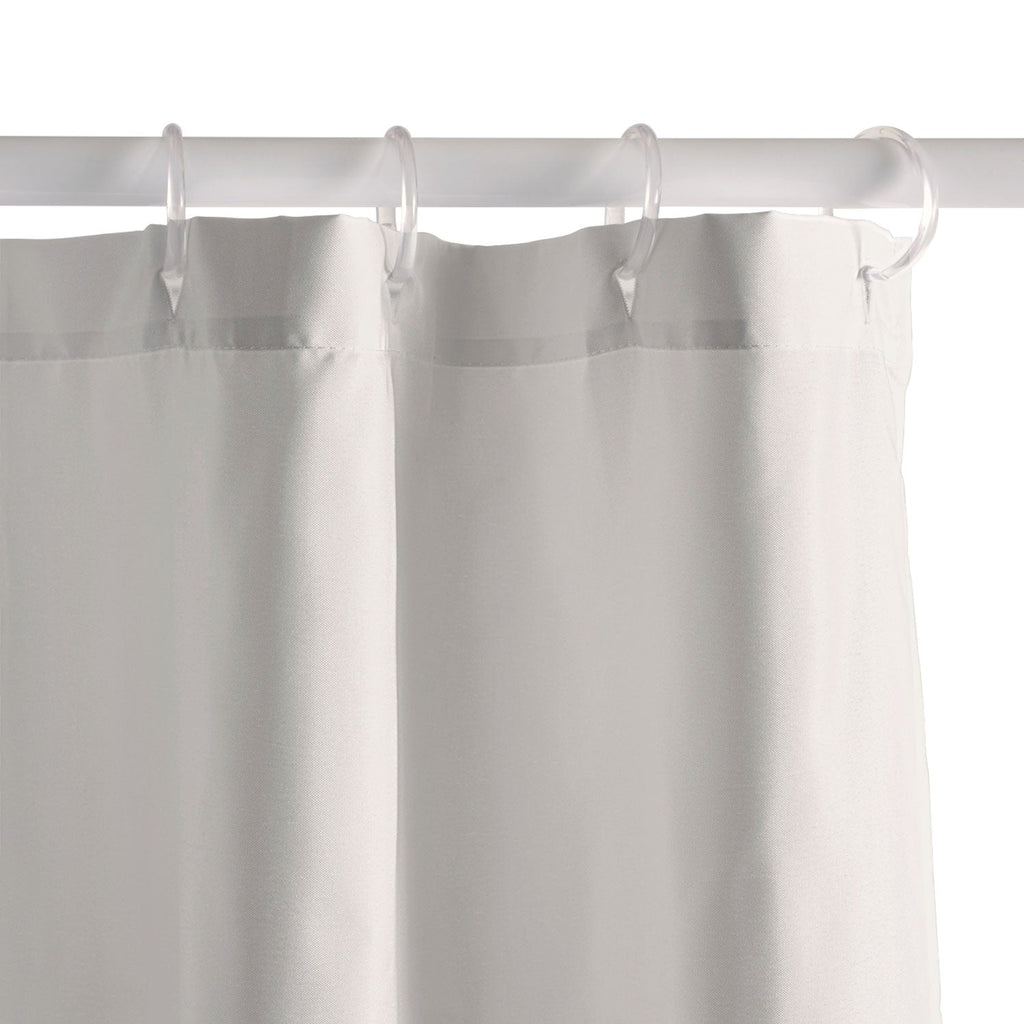 Pink Water Elegant black white swan Shower Curtain