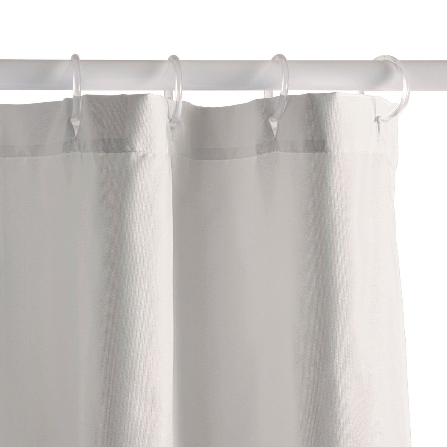 Pink Water Elegant black white swan Shower Curtain