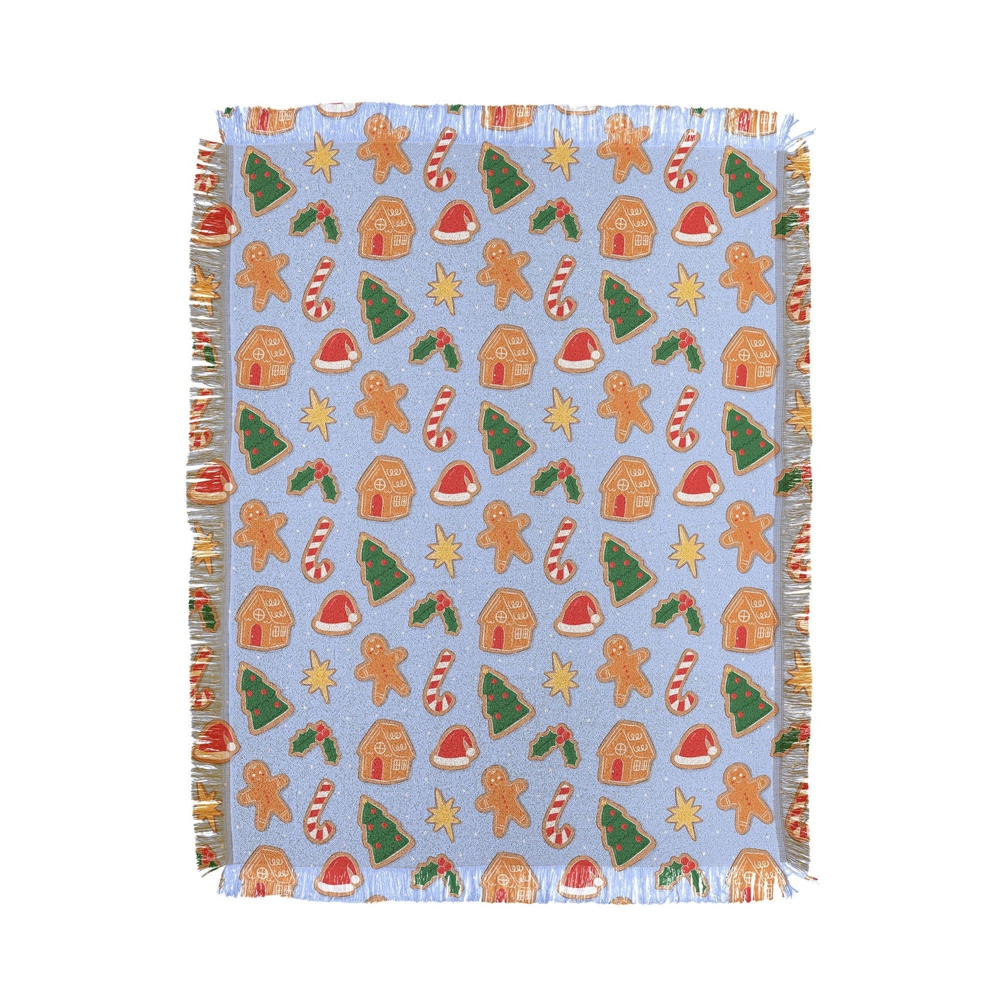 Love_Ryming Christmas Cookies Throw Blanket