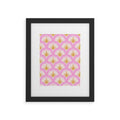Jennifer Labre Pink Palmetto Framed Art Print