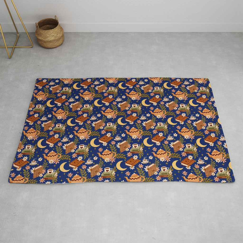 Avenie Moonlit Reading Nook II Area Rug