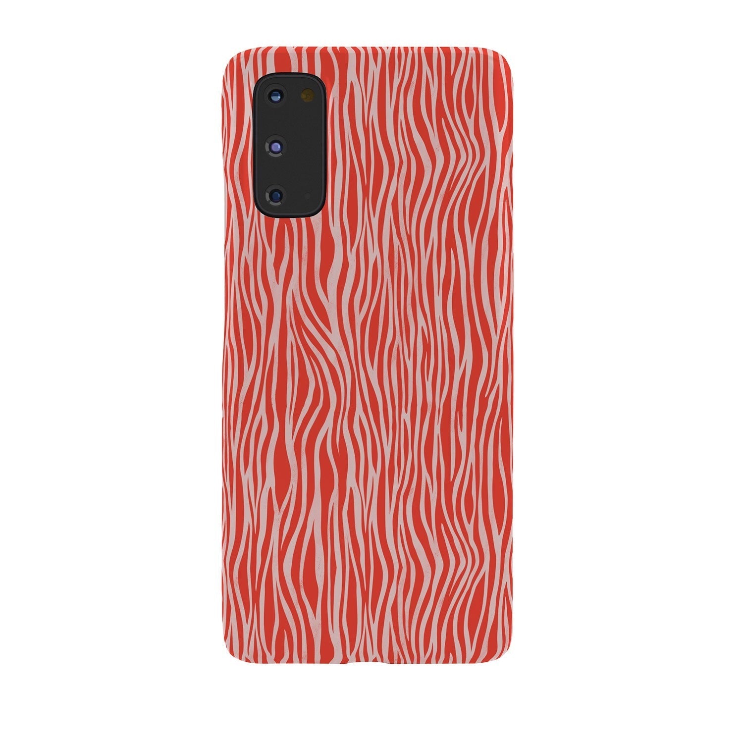 Avenie BR Red Zebra Stripe Phone Case