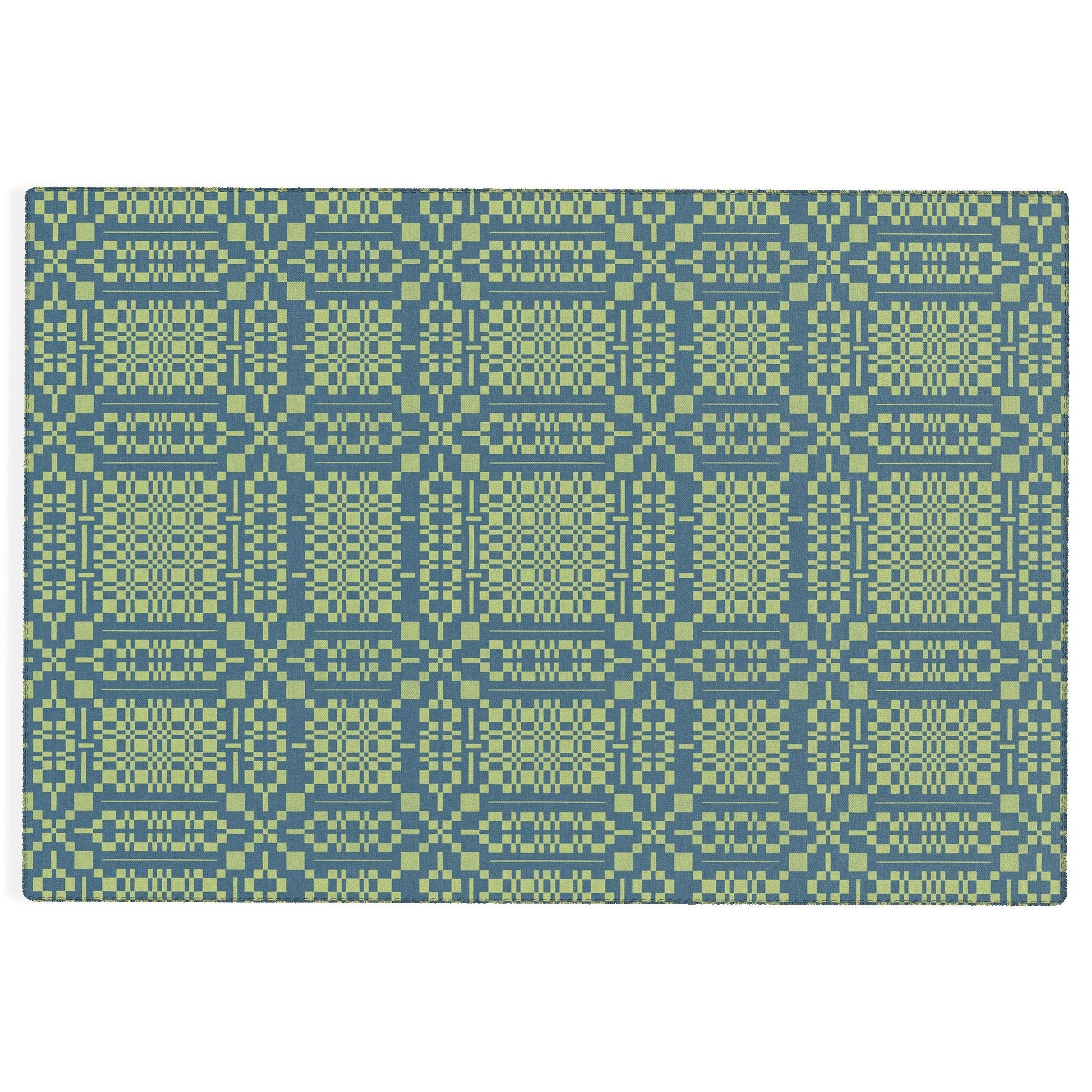 Marta Barragan Camarasa Nostalgic Grid Design Outdoor Rug