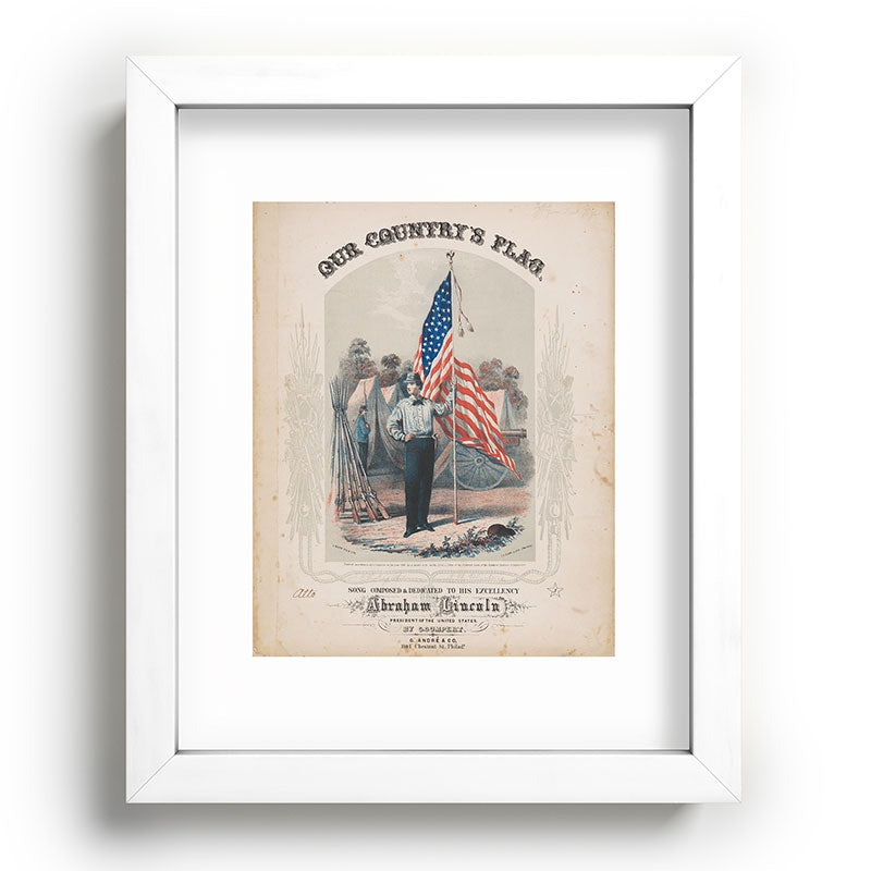 DENY Designs Our Country s Flag Recessed Framing Rectangle