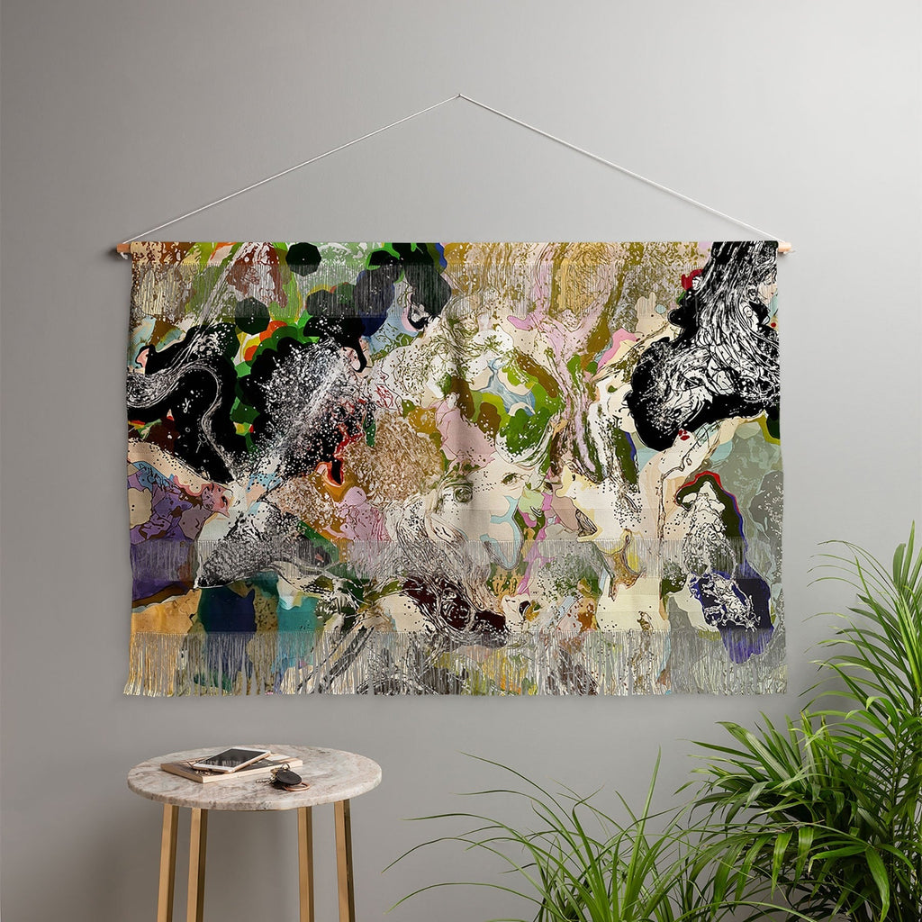 83 Oranges Echoes Beneath the Surface Wall Hanging Landscape