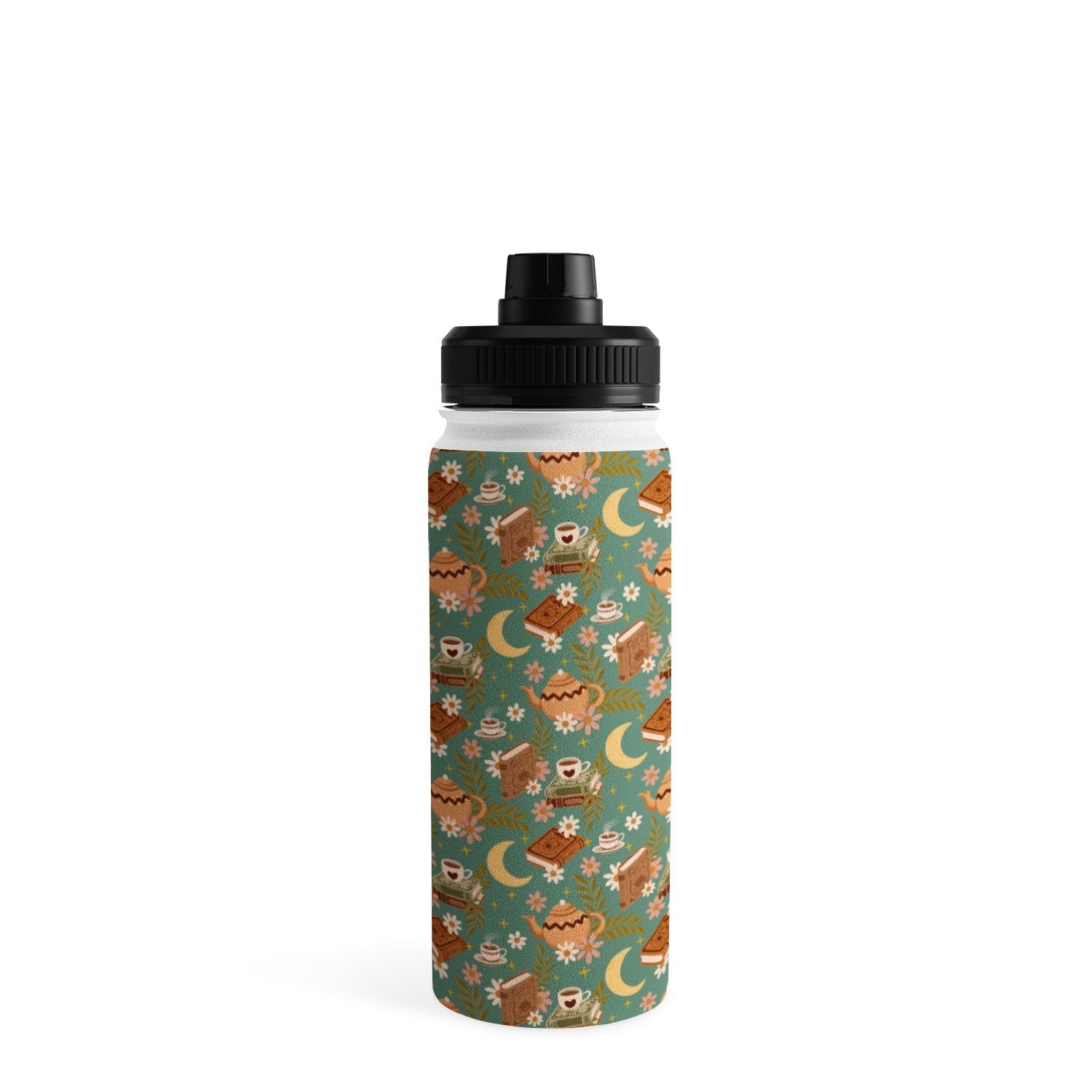 Avenie Moonlit Reading Nook I Water Bottle