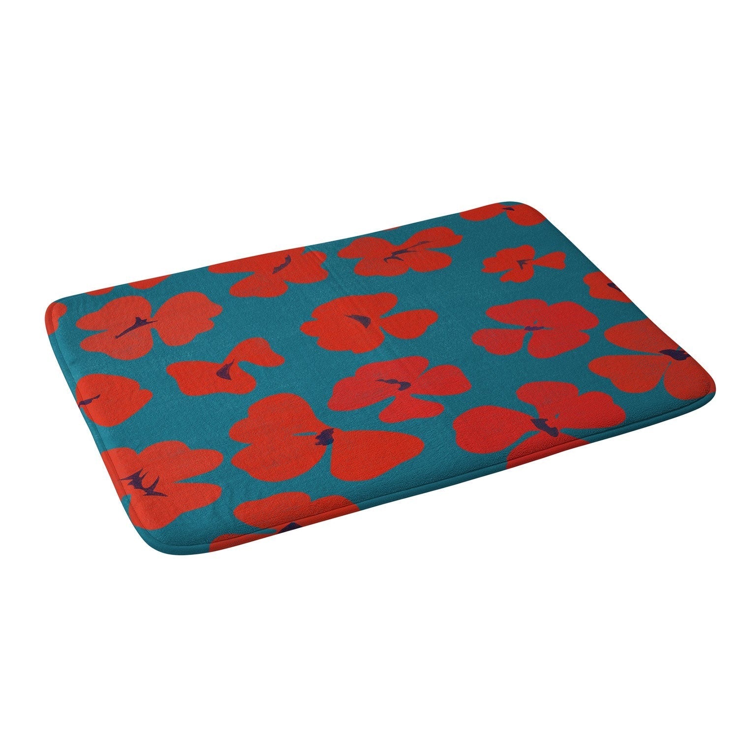 Garima Dhawan oxalis 1 Memory Foam Bath Mat