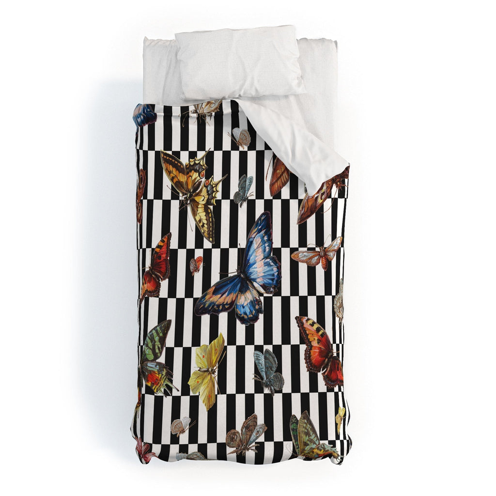 kikasworkshop Butterfly Ballet Duvet Cover