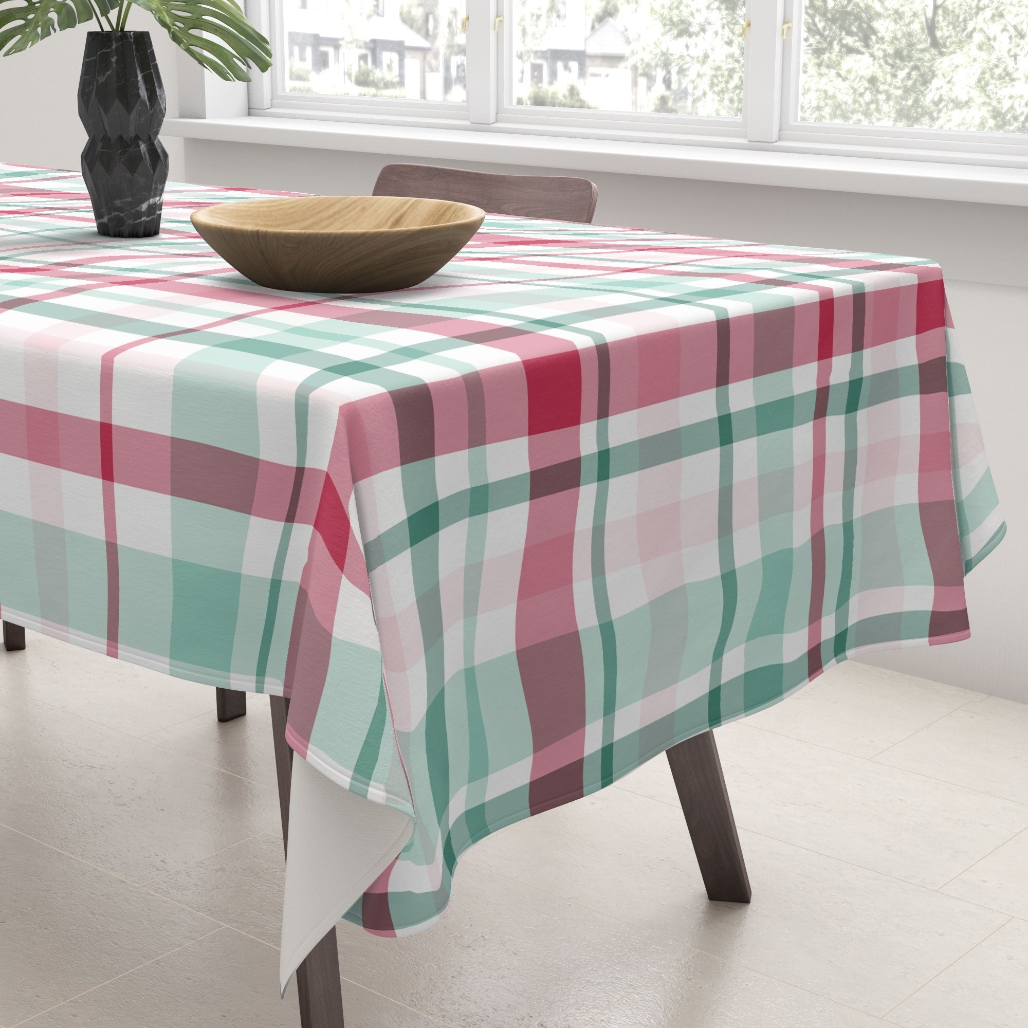 Lisa Argyropoulos Merry Vintage Plaid Tablecloth