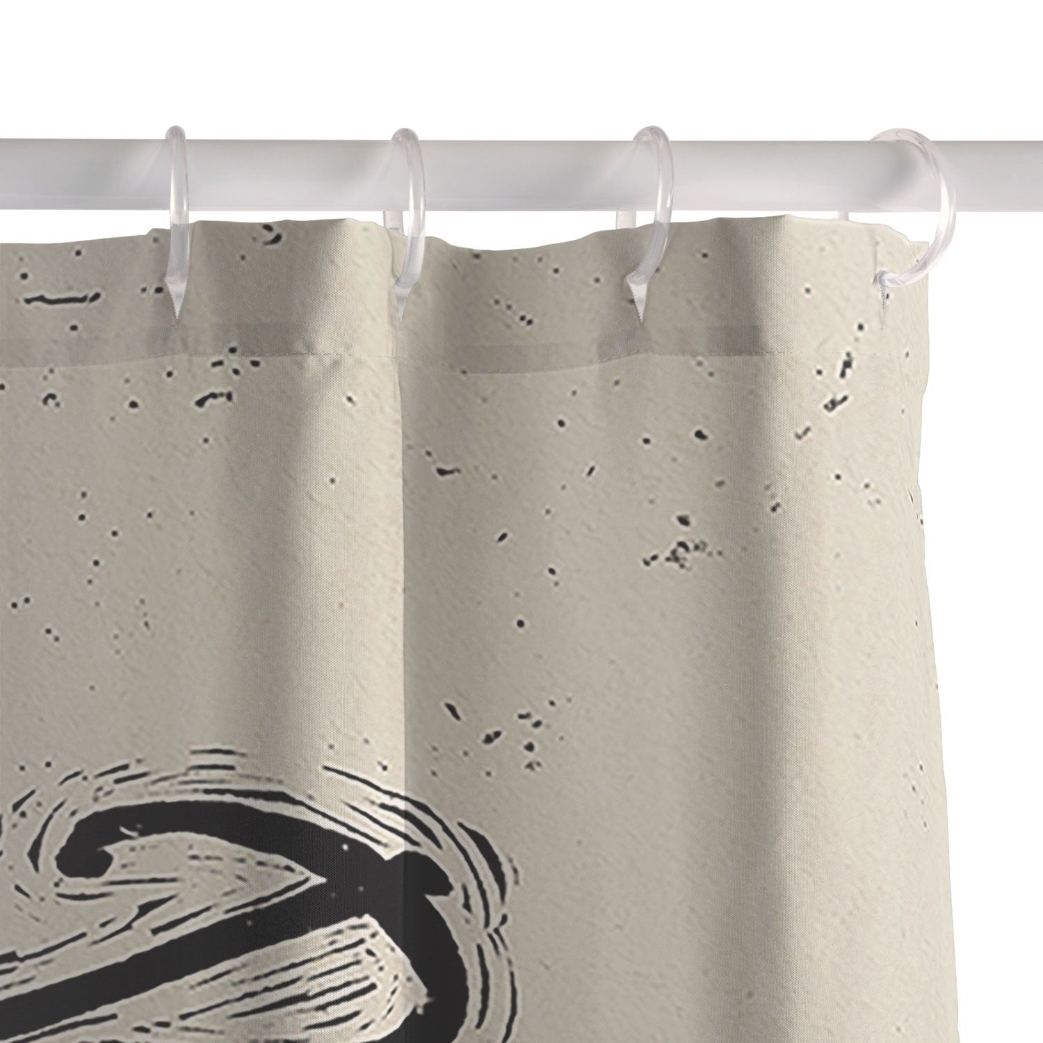DENY Designs Let Freedom Ring Block Shower Curtain