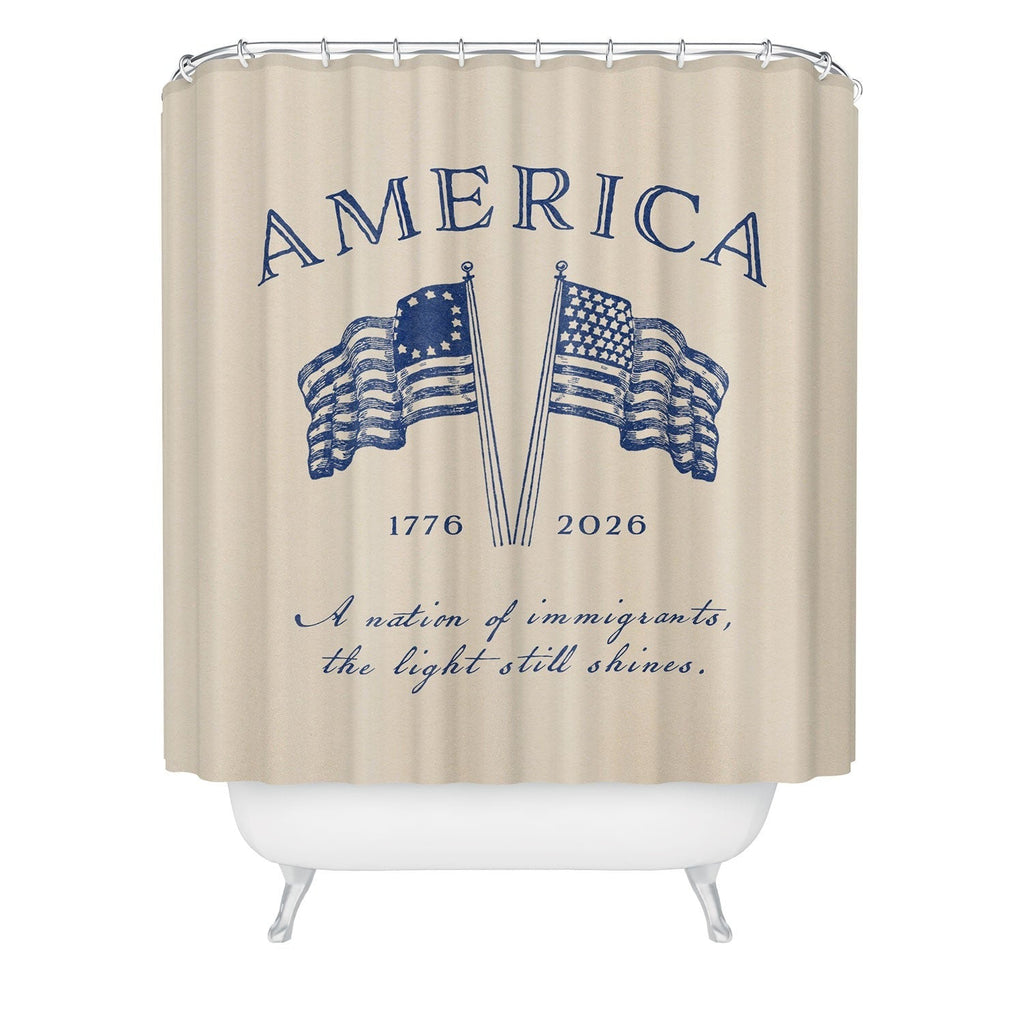 DENY Designs America250 Shower Curtain