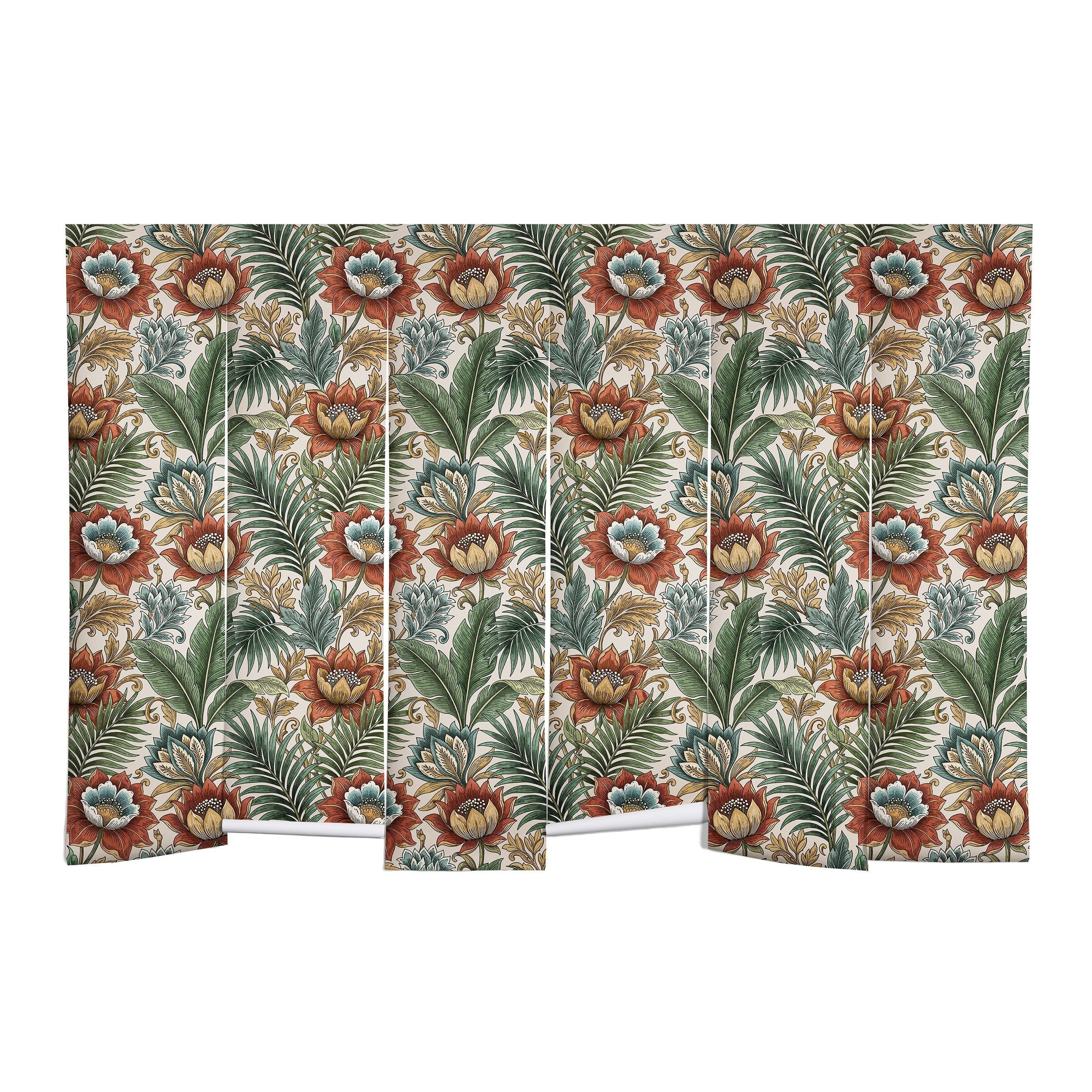 Marta Barragan Camarasa Retro Jungle Garden Wall Mural