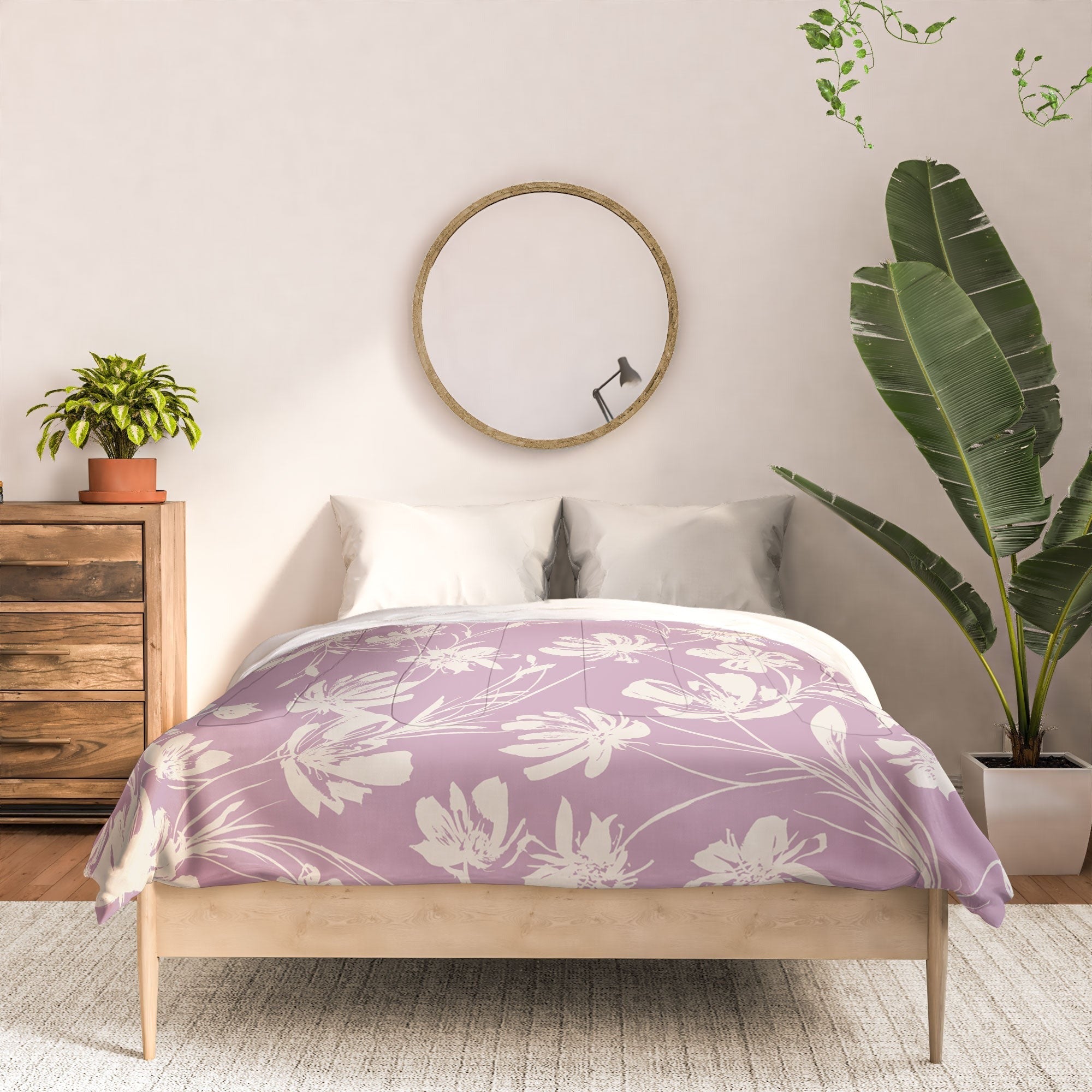 Gabriela Fuente Martine Lilac Comforter