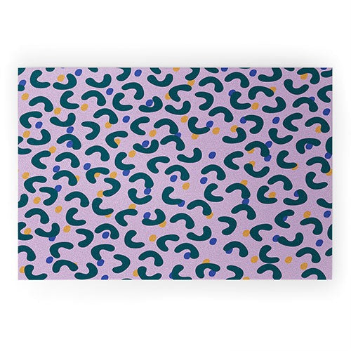 Camilla Foss Pebbles Mix Welcome Mat