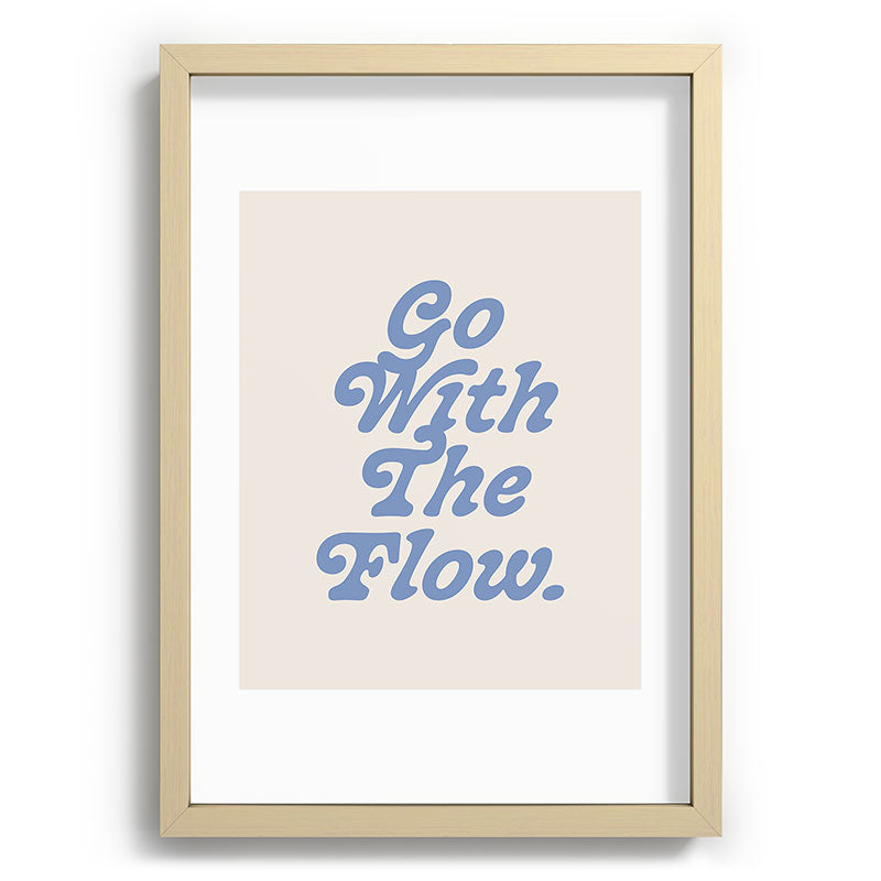 poiseparadise Go with the flow II Recessed Framing Rectangle