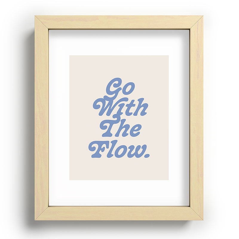 poiseparadise Go with the flow II Recessed Framing Rectangle