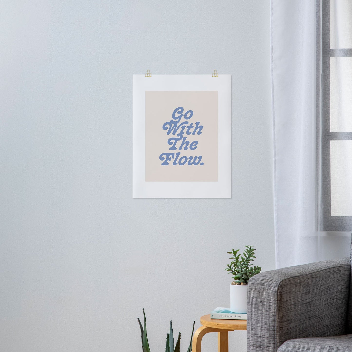 poiseparadise Go with the flow II Art Print