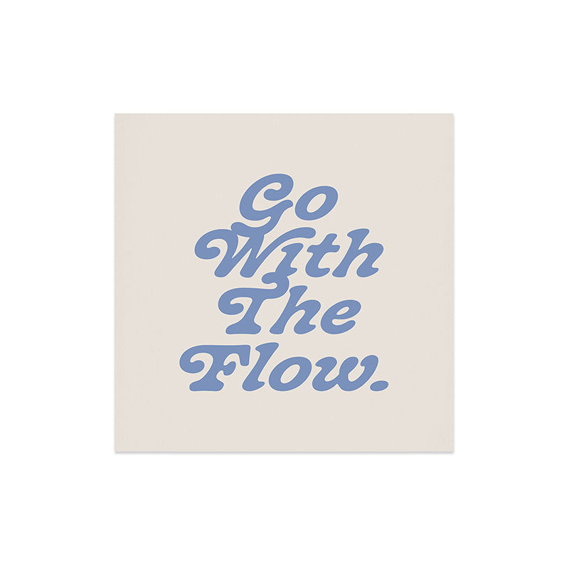 poiseparadise Go with the flow II Art Print