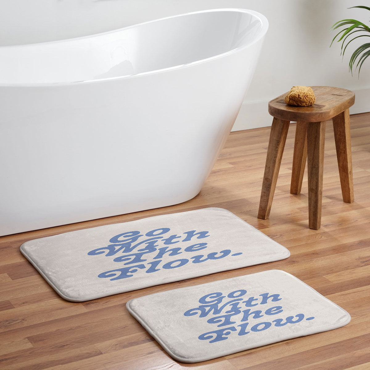 poiseparadise Go with the flow II Memory Foam Bath Mat