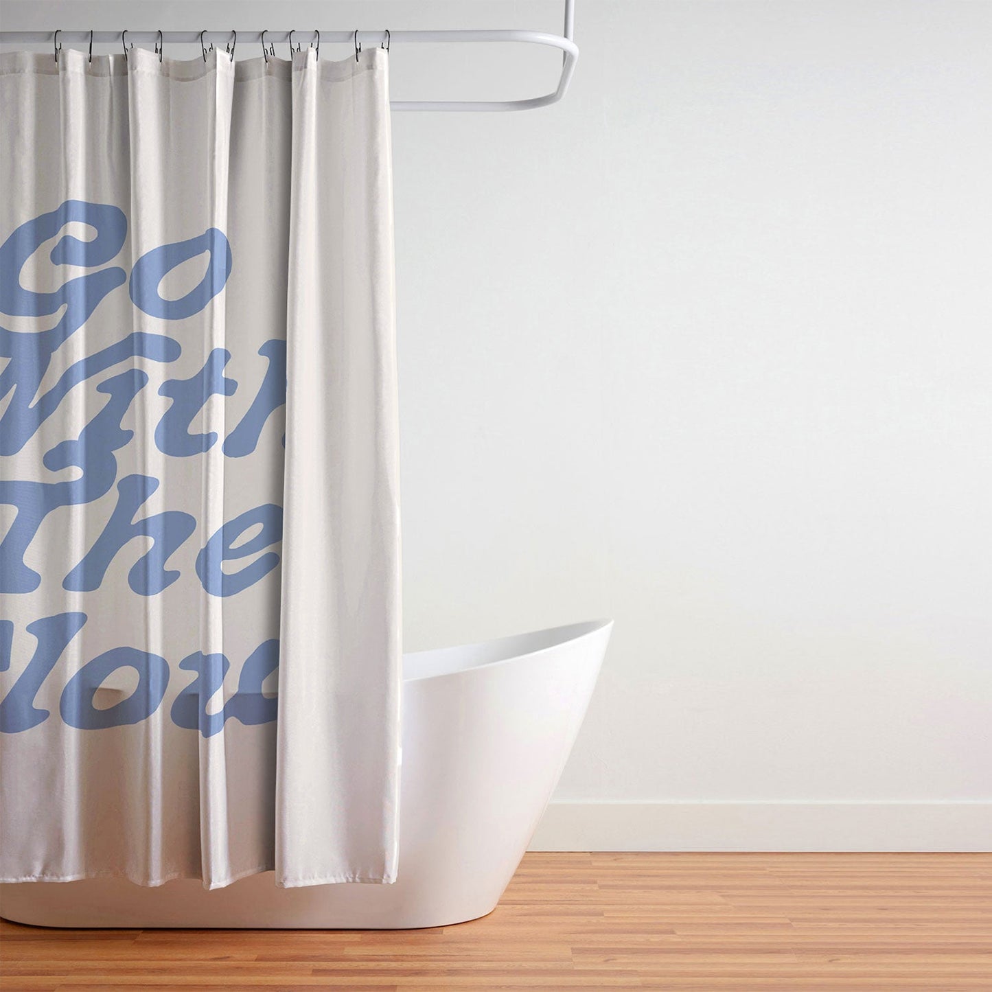 poiseparadise Go with the flow II Shower Curtain