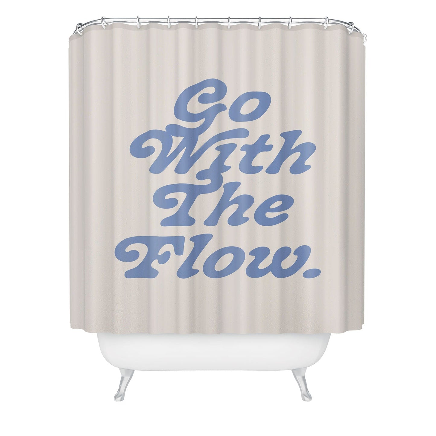 poiseparadise Go with the flow II Shower Curtain