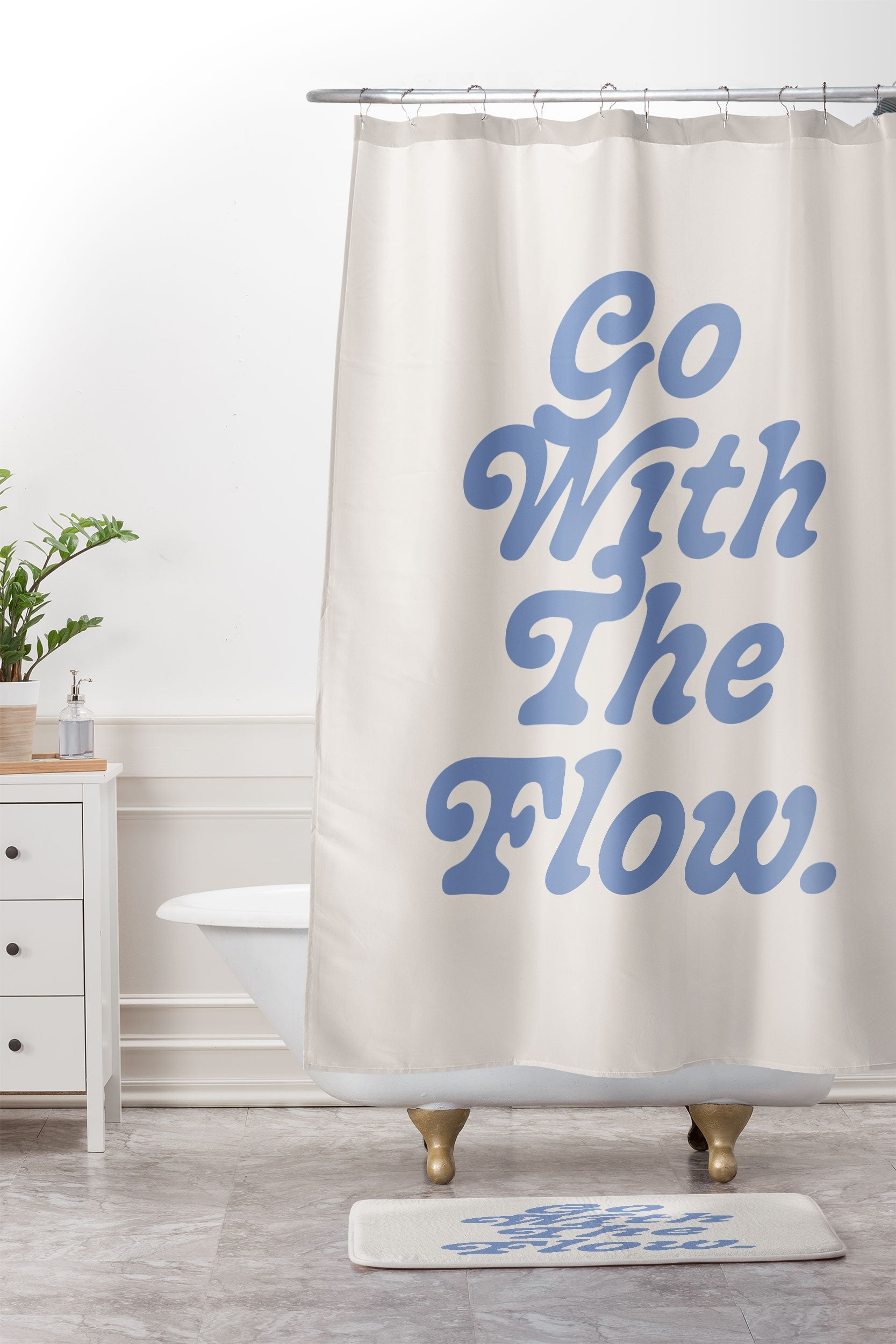 poiseparadise Go with the flow II Memory Foam Bath Mat