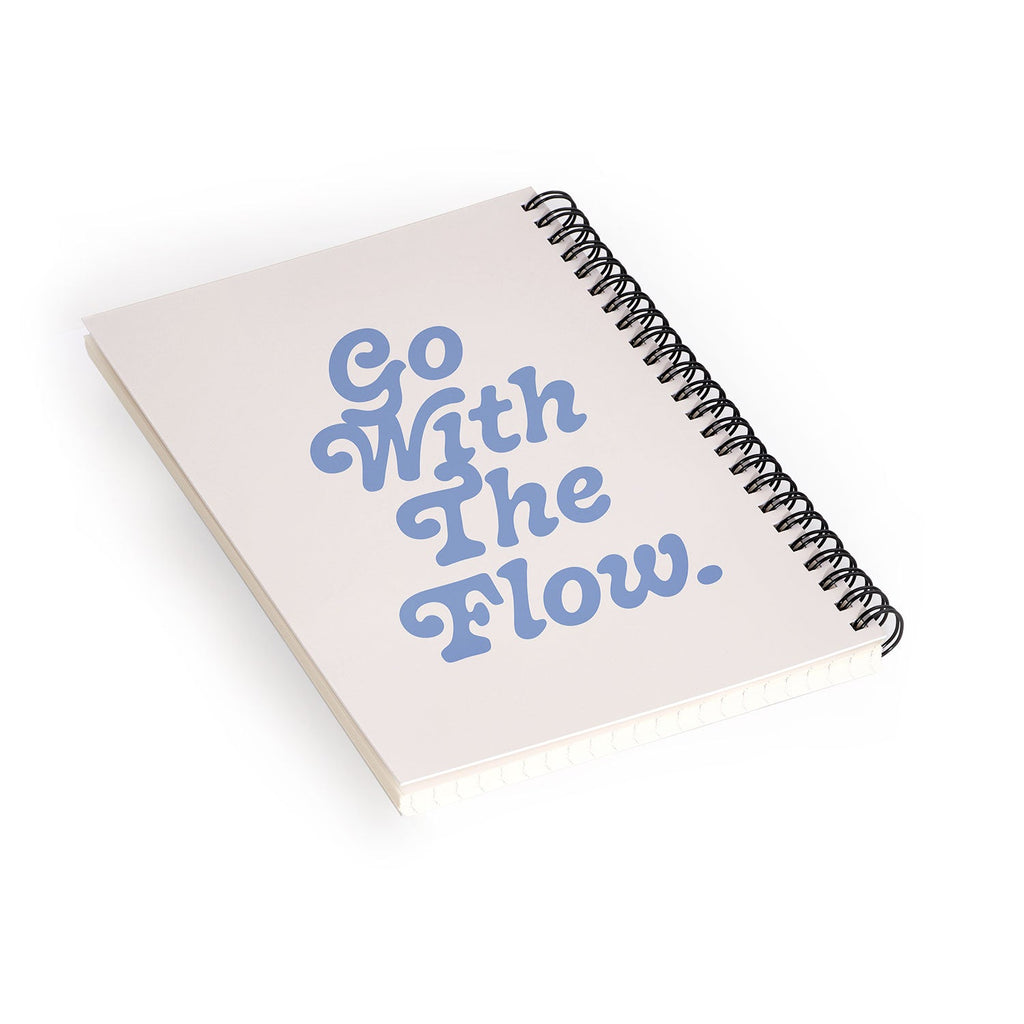 poiseparadise Go with the flow II Spiral Notebook