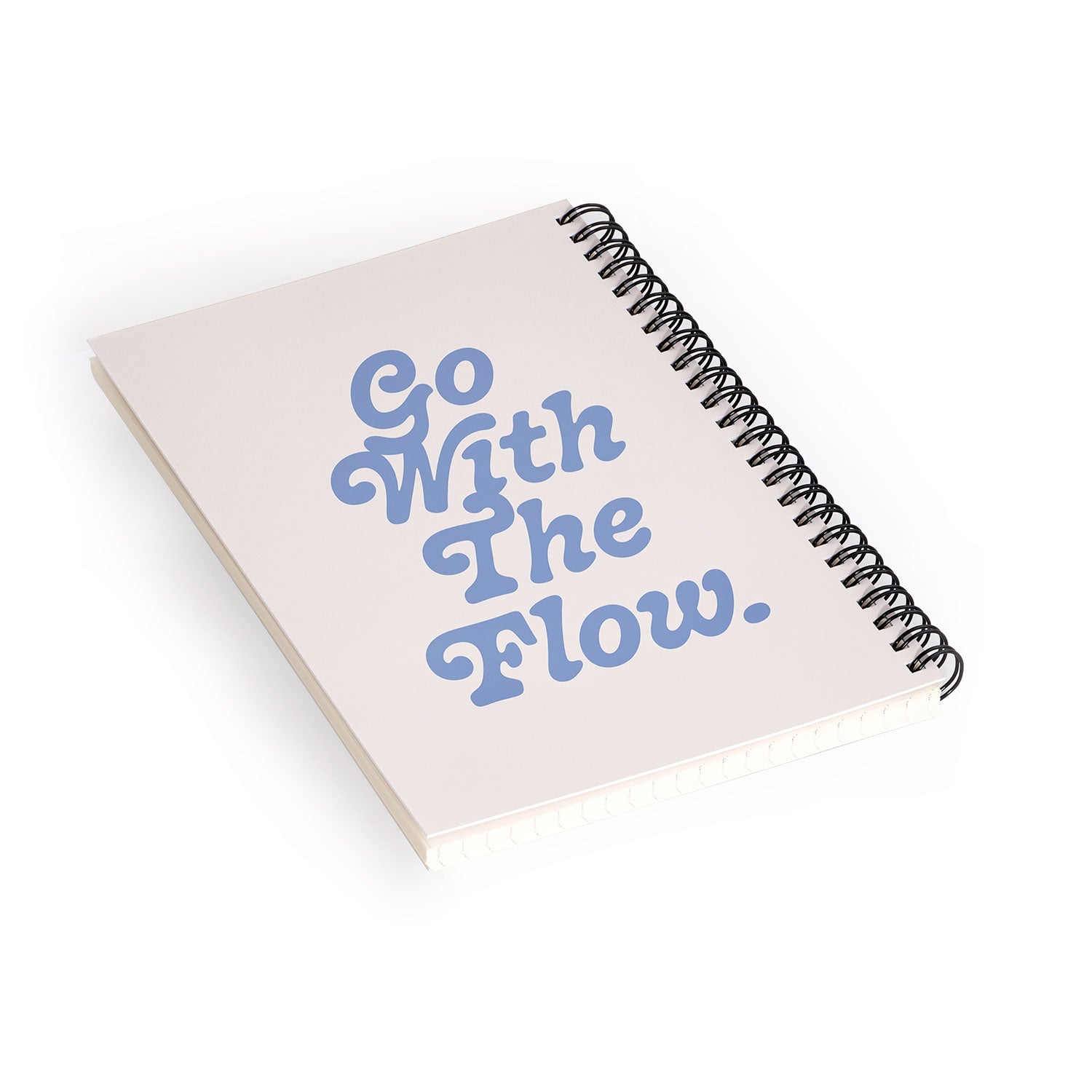 poiseparadise Go with the flow II Spiral Notebook