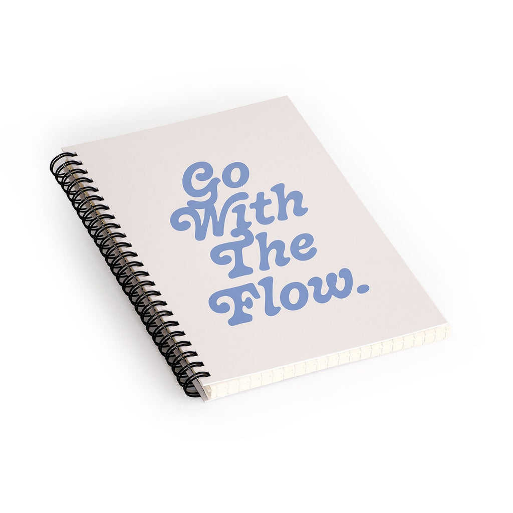 poiseparadise Go with the flow II Spiral Notebook
