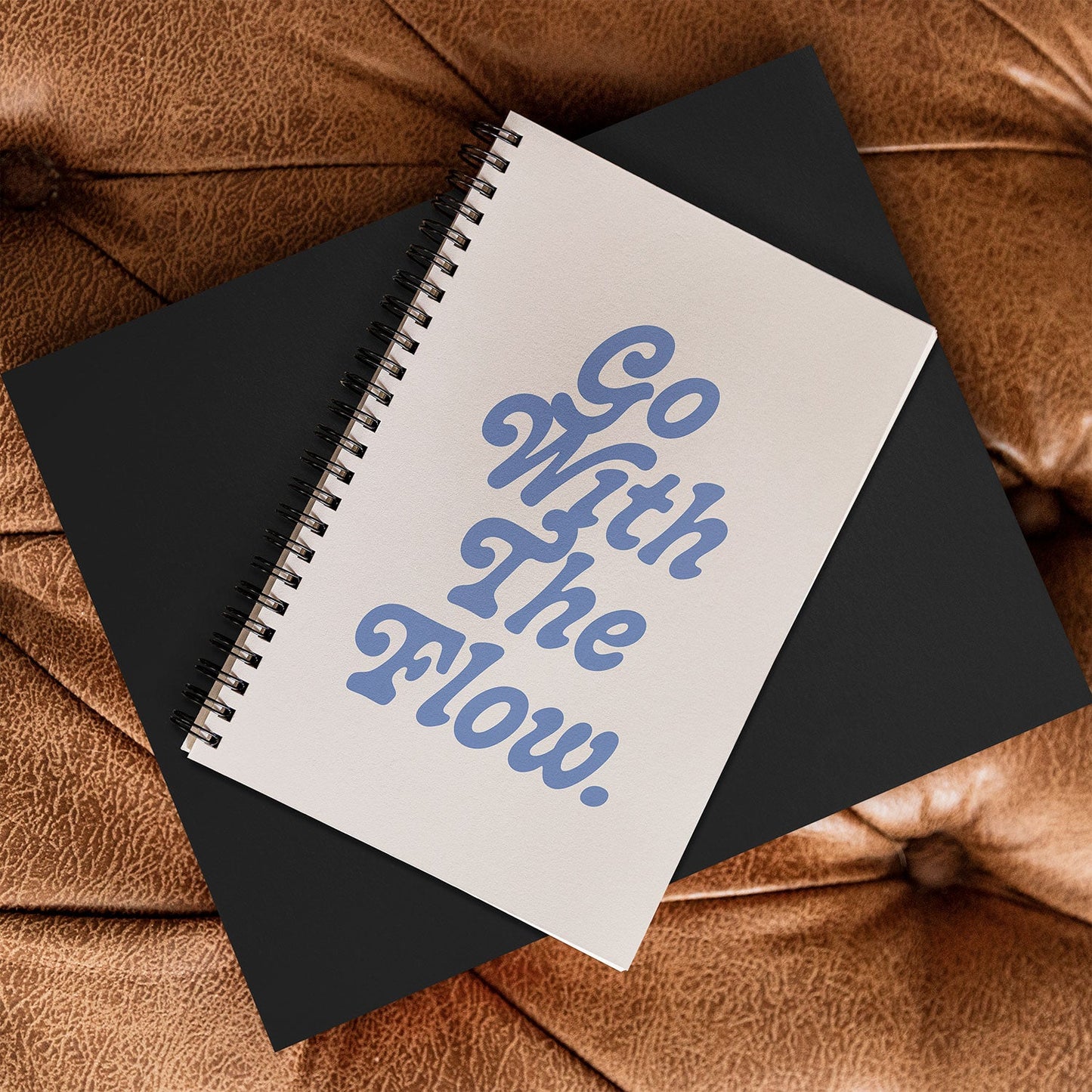 poiseparadise Go with the flow II Spiral Notebook
