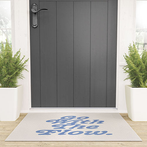 poiseparadise Go with the flow II Welcome Mat
