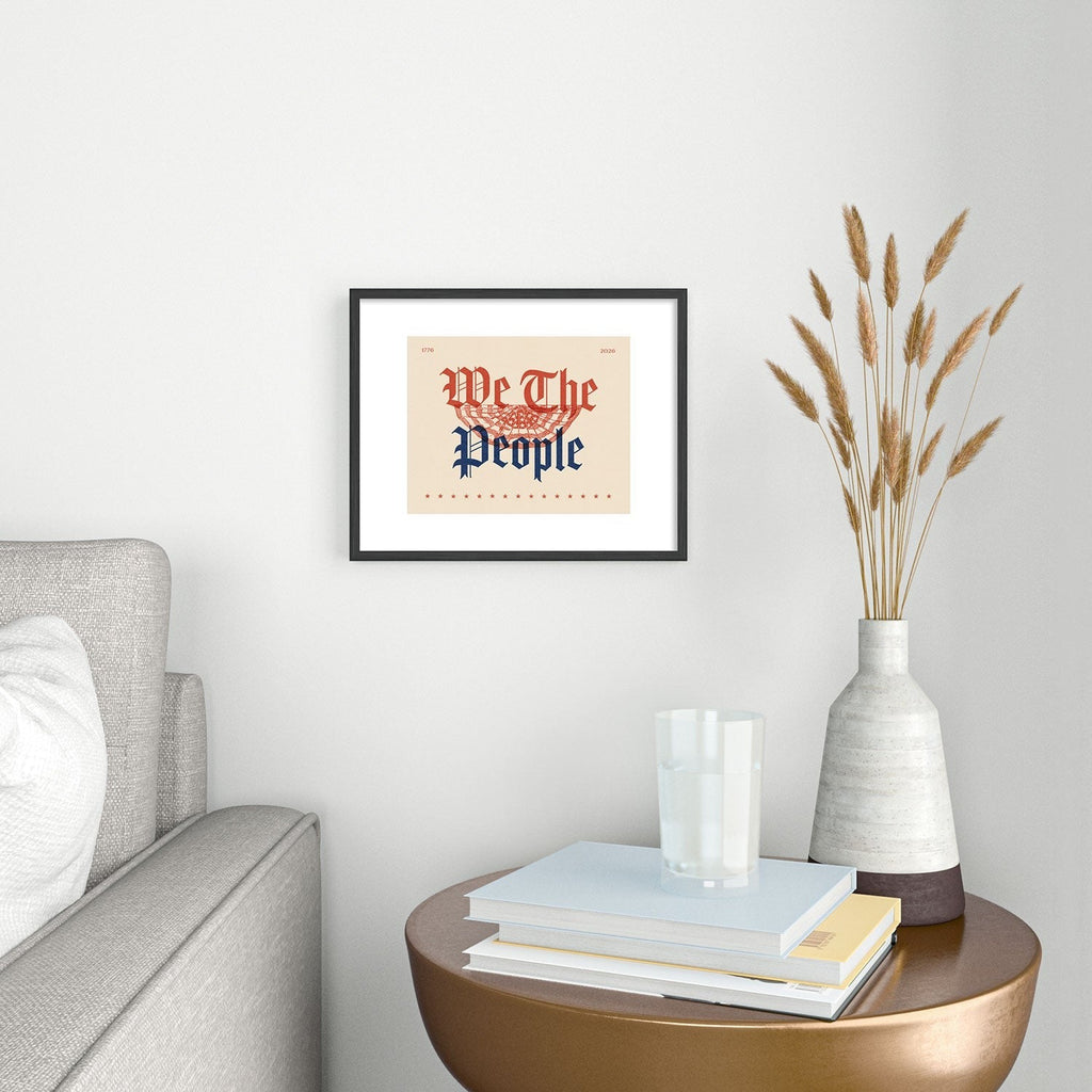 DENY Designs We The People ii Metal Framed Art Print