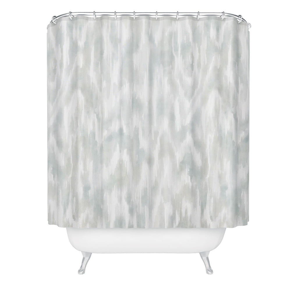 Jacqueline Maldonado Watercolor Wood Grain Shower Curtain