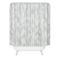 Jacqueline Maldonado Watercolor Wood Grain Shower Curtain
