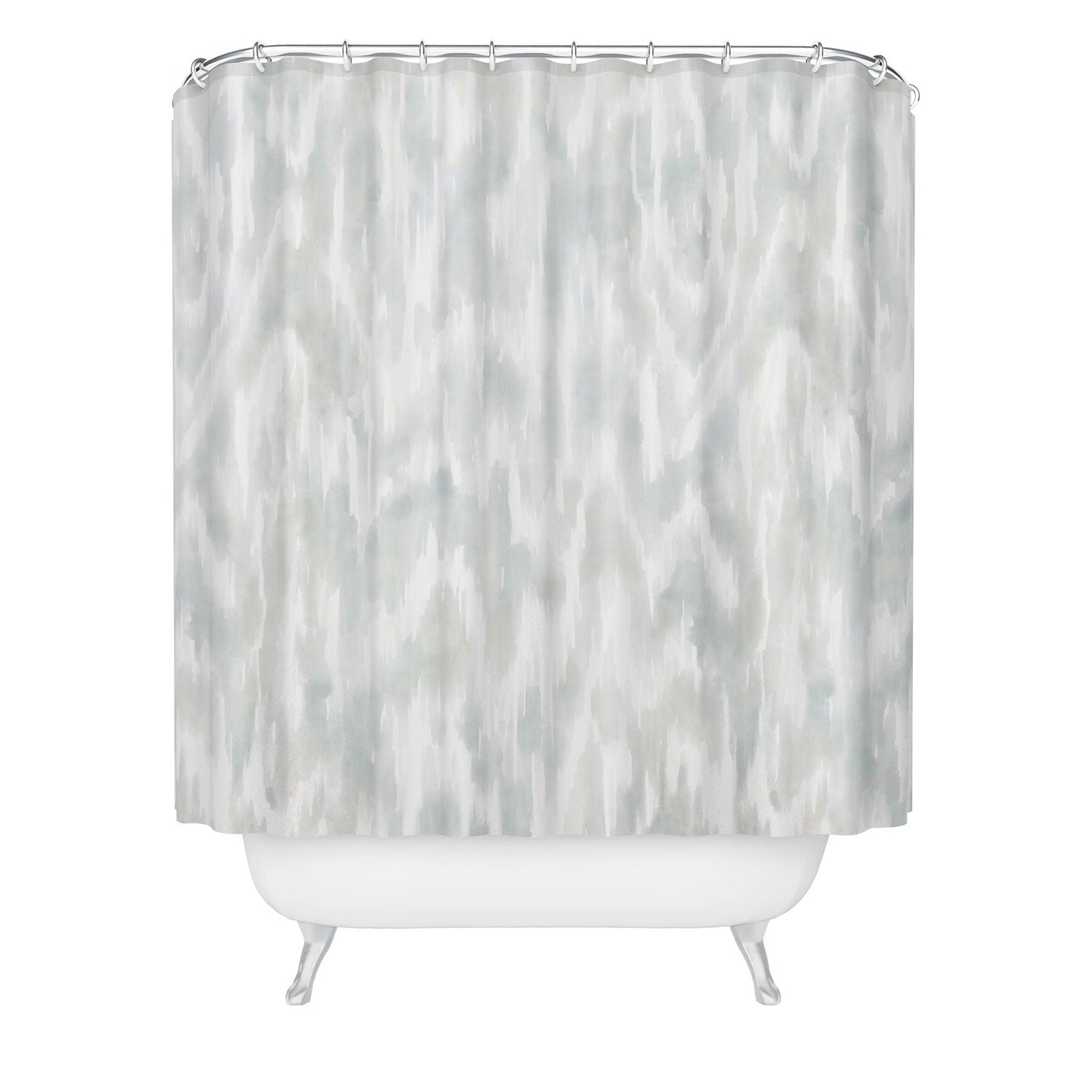 Jacqueline Maldonado Watercolor Wood Grain Shower Curtain