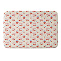 Design by Spark Cherries And Ribbons Memory Foam Bath Mat