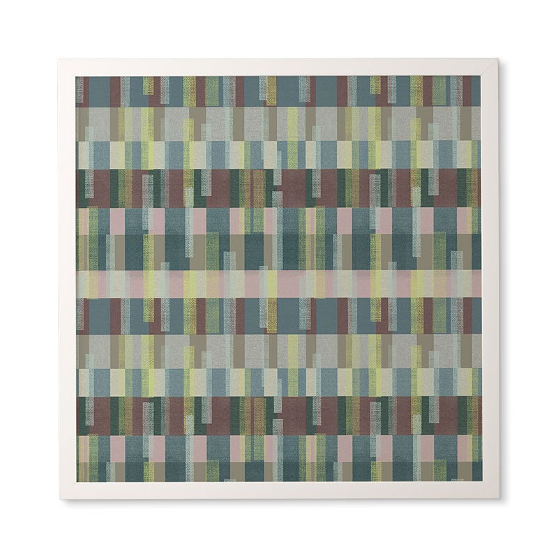 Marta Barragan Camarasa Dynamic Linear Blocks Framed Wall Art