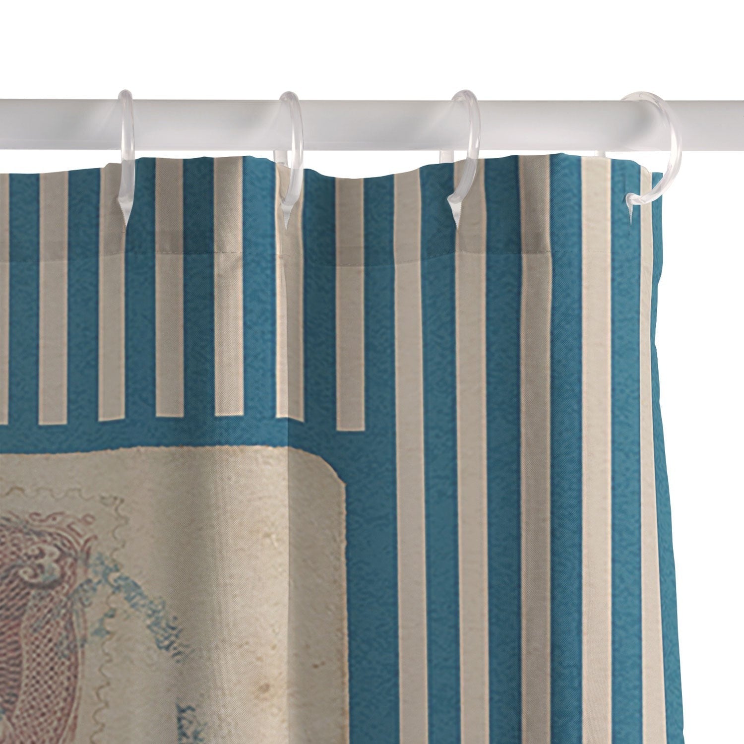 DENY Designs Civil War Envelopes Shower Curtain
