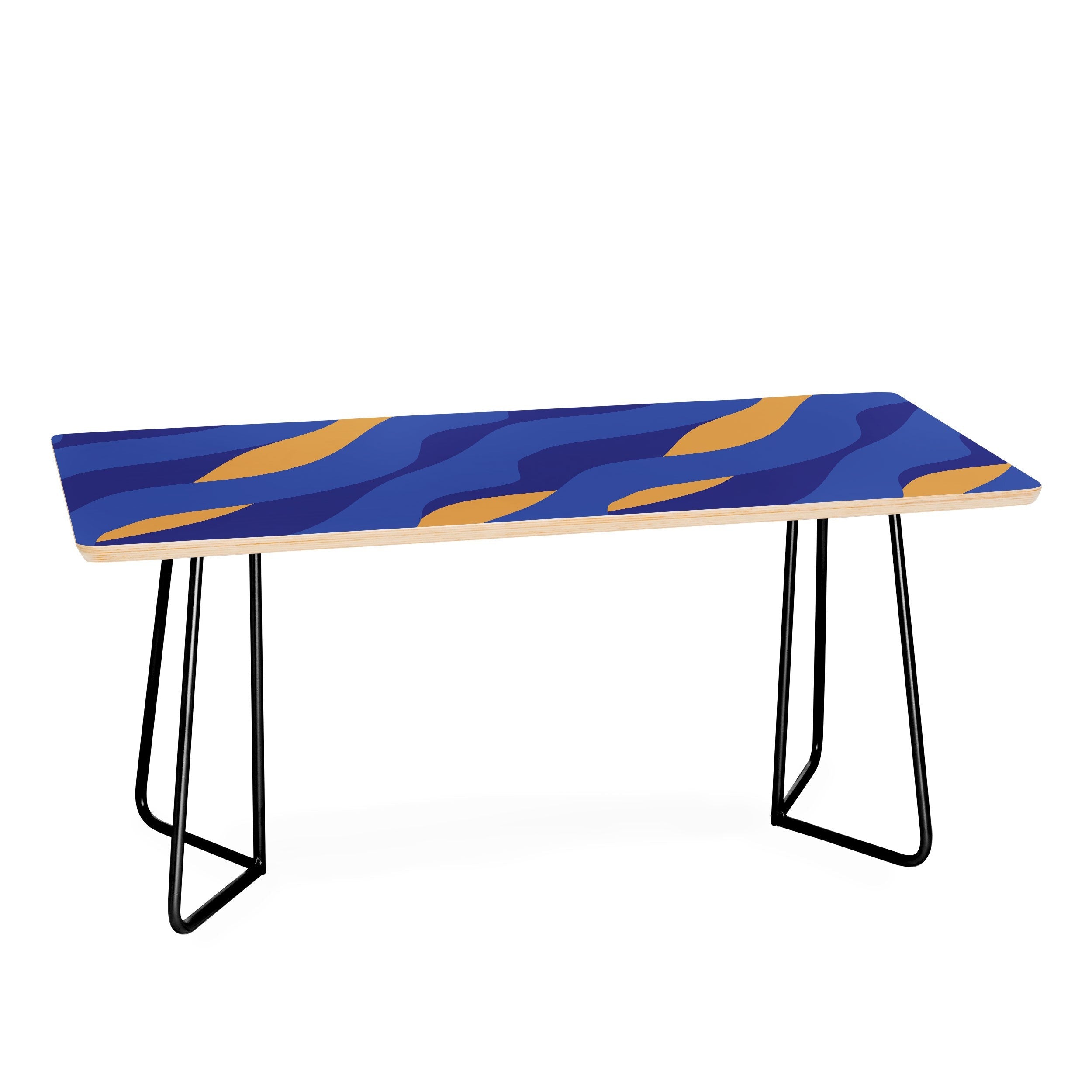 Camilla Foss Pebbles in Stream Coffee Table